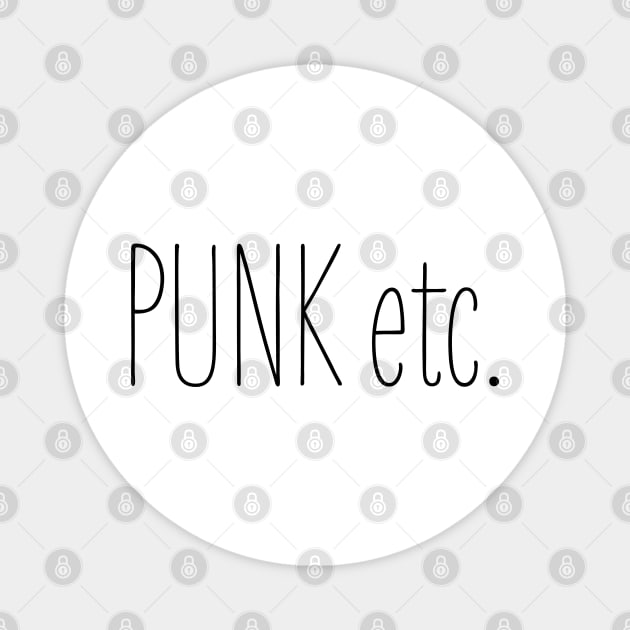 Punk etc. Magnet by callingtomorrow